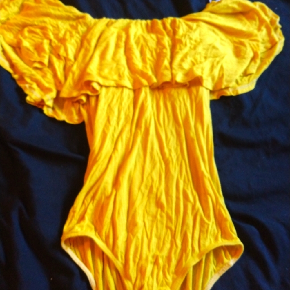 Yellow onesie